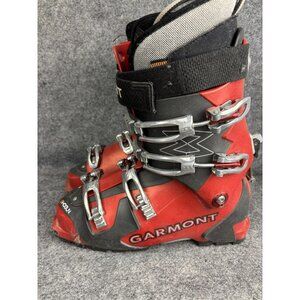 Garmont Shogun Ski Boots Mismatched 26.5 28.0 Shell 325mm Red Black Mens AT